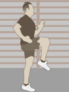 Elevaciones de rodilla – blogfitness